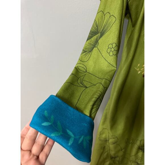 Womens Size L Miss Look Legends Of The Forest Coat Cape - Picture 4 of 8